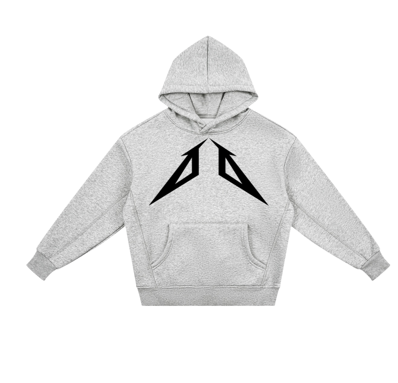 Big Decoded Energy Kids Hoodie Gray