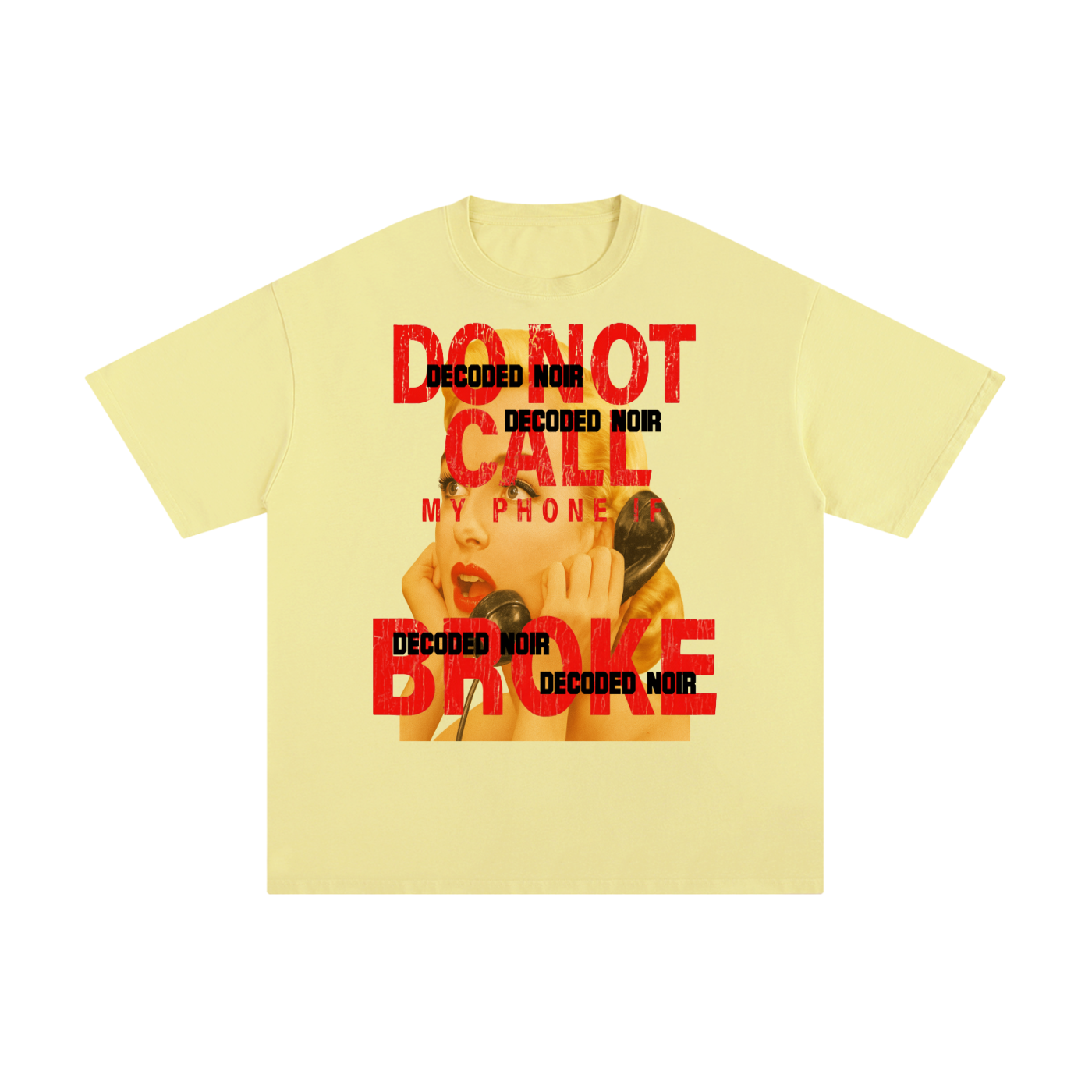 Broke Tee Yellow
