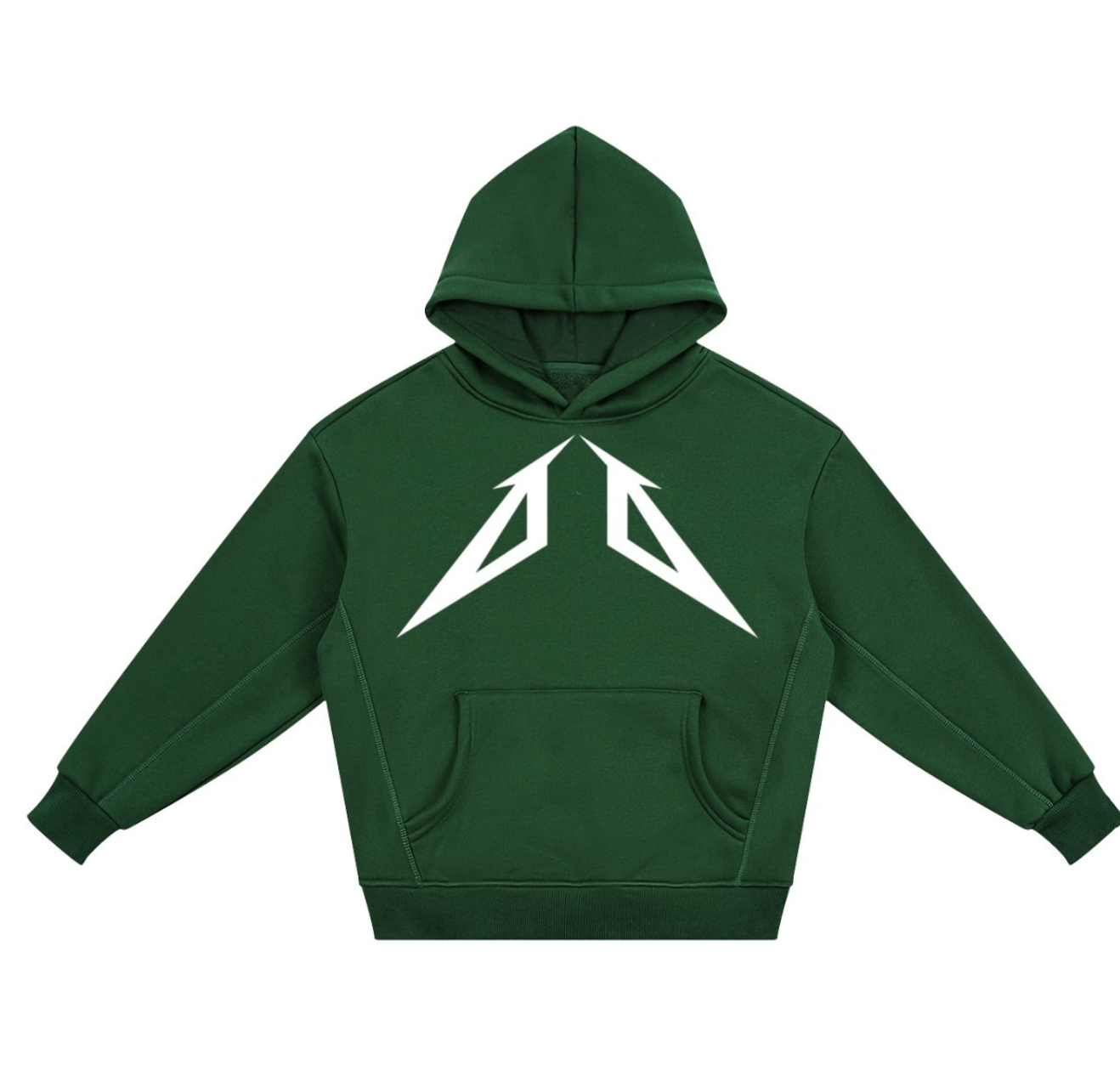 Big Decoded Energy Kids Hoodie Green