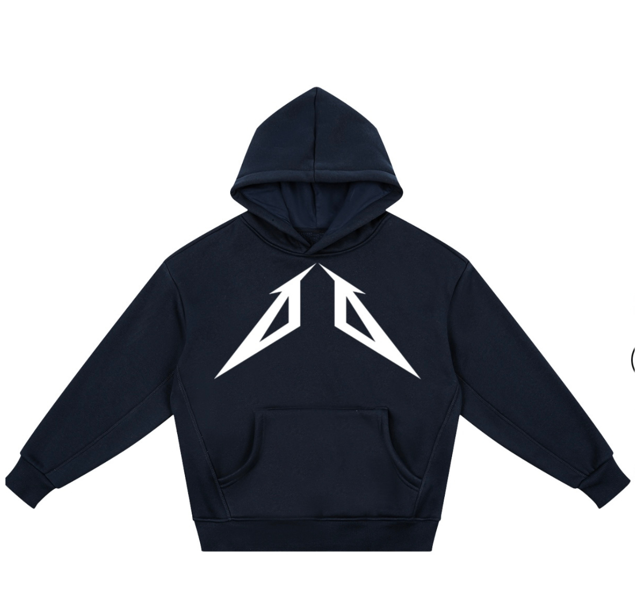Big Decoded Energy Kids Hoodie Navy