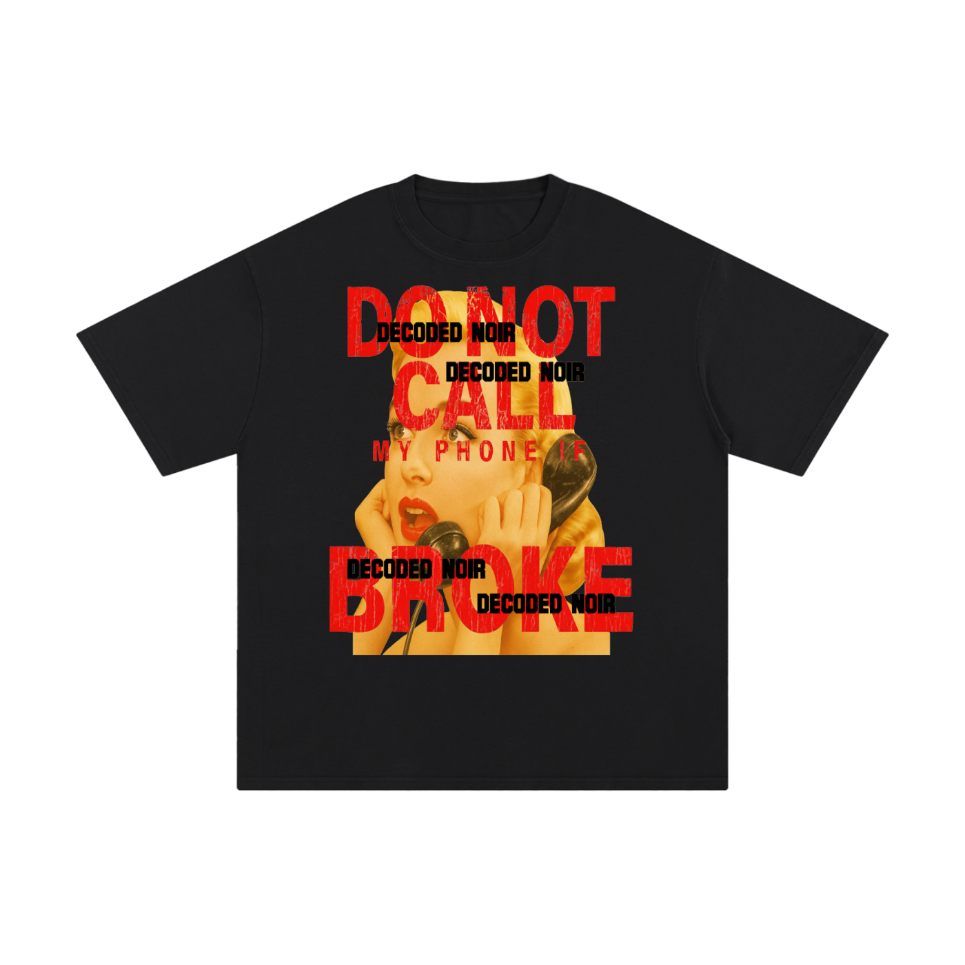 Broke Tee Black
