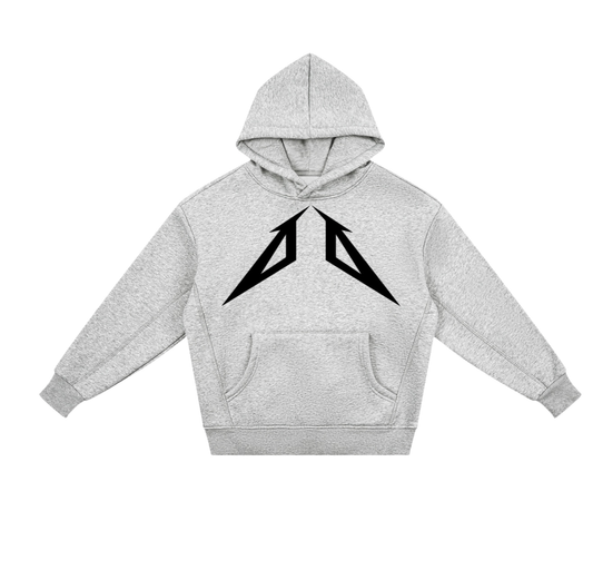 Big Decoded Energy Kids Hoodie Gray