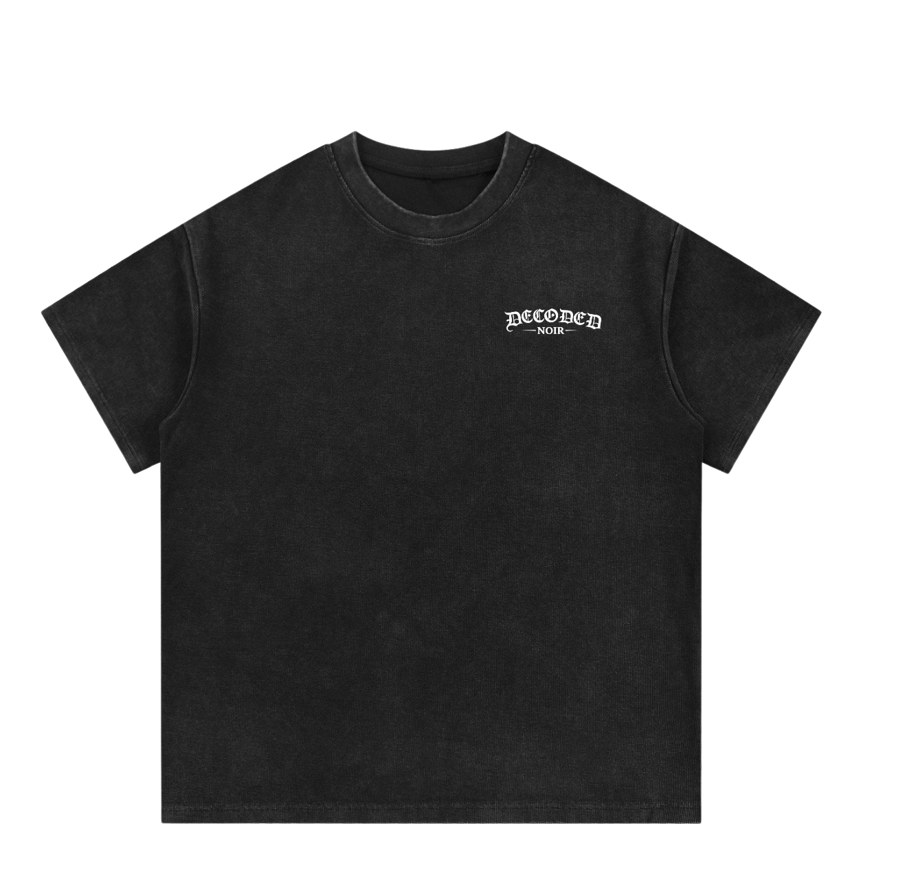 Noir Black Line Top